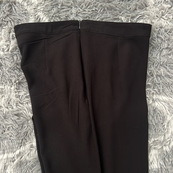 Black open flare pants - Picture 4 of 5